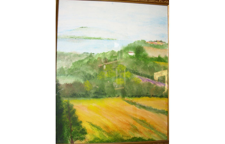Colline di Cavaion, 30x40 acq. su carta